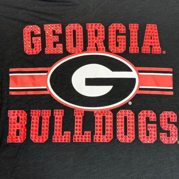 Victorias Secret PINK Georgia Bulldogs sports tee🎀 - Picture 7 of 8